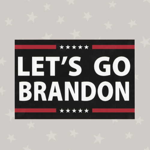 Let's Go Brandon Car Sticker