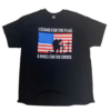Stand for the flag and kneel for the cross memorial day t shirt
