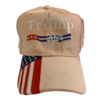 President Trump 2024 Make America Great Again Peach Hat