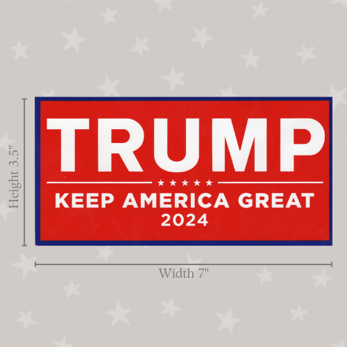 Trump Keep America Great 2024 bumper sticker