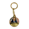 President Trump gold Keychain