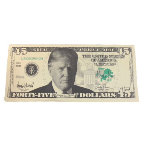 Trump 45 dollar