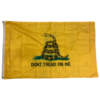 double sided embroidered don't tread on me 3x5 flag
