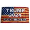 Fuck the News Trump 2024 3x5 Flag