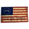 We the People 1776 stained USA betsy Ross 3x5 flag
