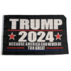 Trump 2024 Because America Can Never Be too Great 3x5 Flag