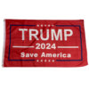 Trump 2024 Save America Red Flag