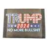 TRUMP 2024 NO MORE BULL SHIT WALLET LIGHT BROWN IN COLOR