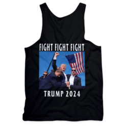 Trump fight fight fight tank top