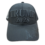 Black Trump 2028 Signature Hat