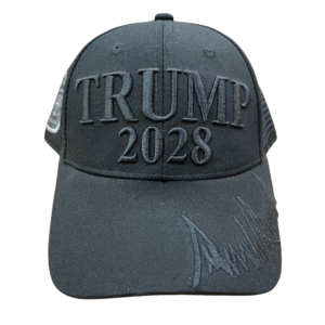 Black Trump 2028 Signature Hat Trump Superstore