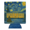 White House “Starry Night” Christmas Koozie featuring painterly holiday art — a patriotic blend of Christmas spirit and classic artistry.