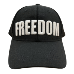 Charlie Kirk Freedom Black Hat