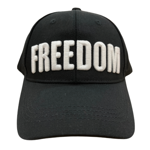Charlie Kirk Freedom Black Hat