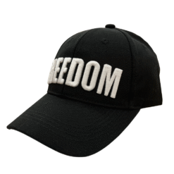 Alternative view of Charlie Kirk Freedom Black Hat