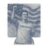 Charlie Kirk Blue Freedom Sketch Koozie