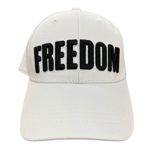 Charlie Kirk Freedom White Hat
