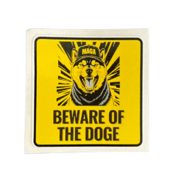 Beware of DOGE Sticker