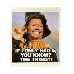 Joe Biden The Thing Sticker
