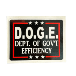 DOGE Efficiency Sticker