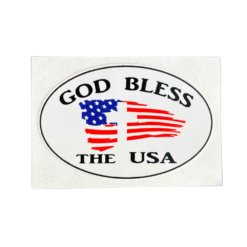 God Bless The USA Sticker