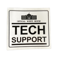 White House TECH Support Sticker