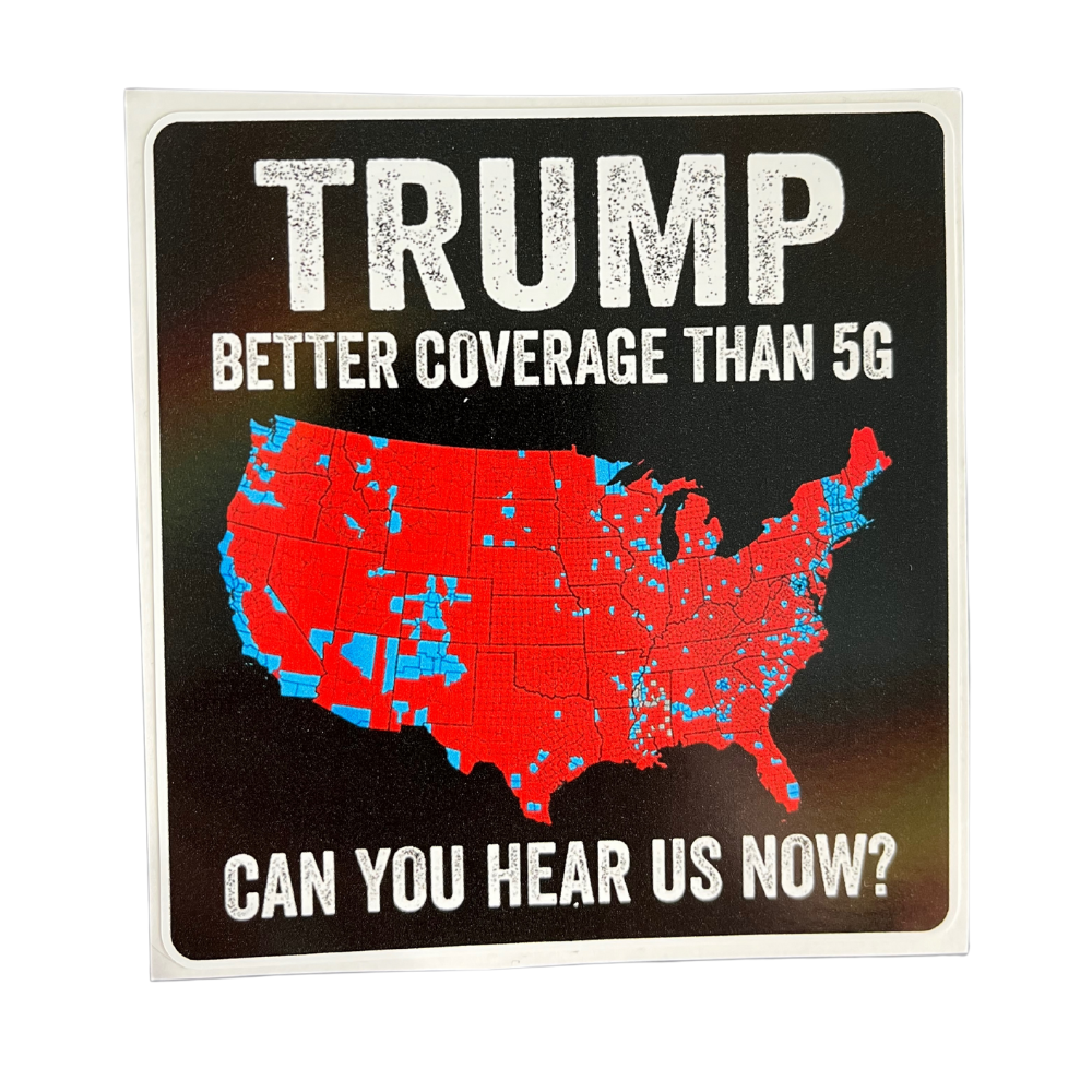 Trump Better Coverage Sticker