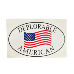 Deplorable American Oval Sticker