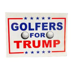 Golfers For Trump Sticker