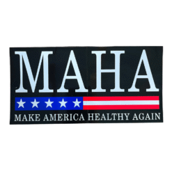MAHA Patriotic Banner Bumper Sticker