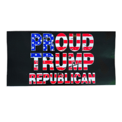 Proud Trump Republican Bumper Sticker