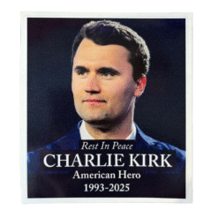 Rest In Peace Charlie Sticker