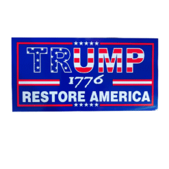 1776 Restore America Bumper Sticker