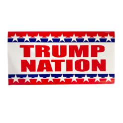 Patriotic Trump Nation Bumper Sticker