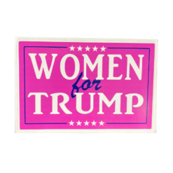 Pink Women For Trump Sticker
