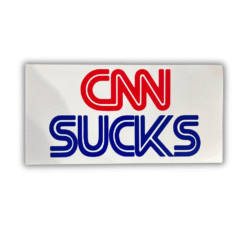 CNN Sucks Bumper Sticker