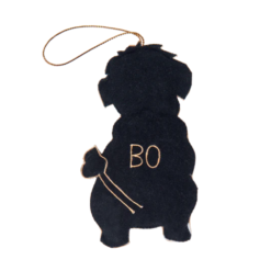 A commemorative ornament celebrating “Bo,” the White House’s famed first dog — a warm, charming keepsake suitable for holiday décor or a year-round collection.