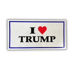 I Love Trump Bumper Sticker