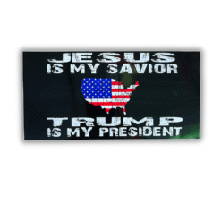 Jesus Savior USA Bumper Sticker