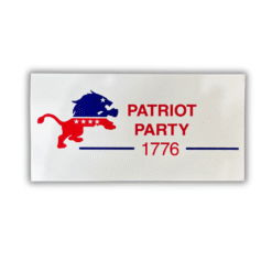 Patriot Party 1776 Bumper Sticker