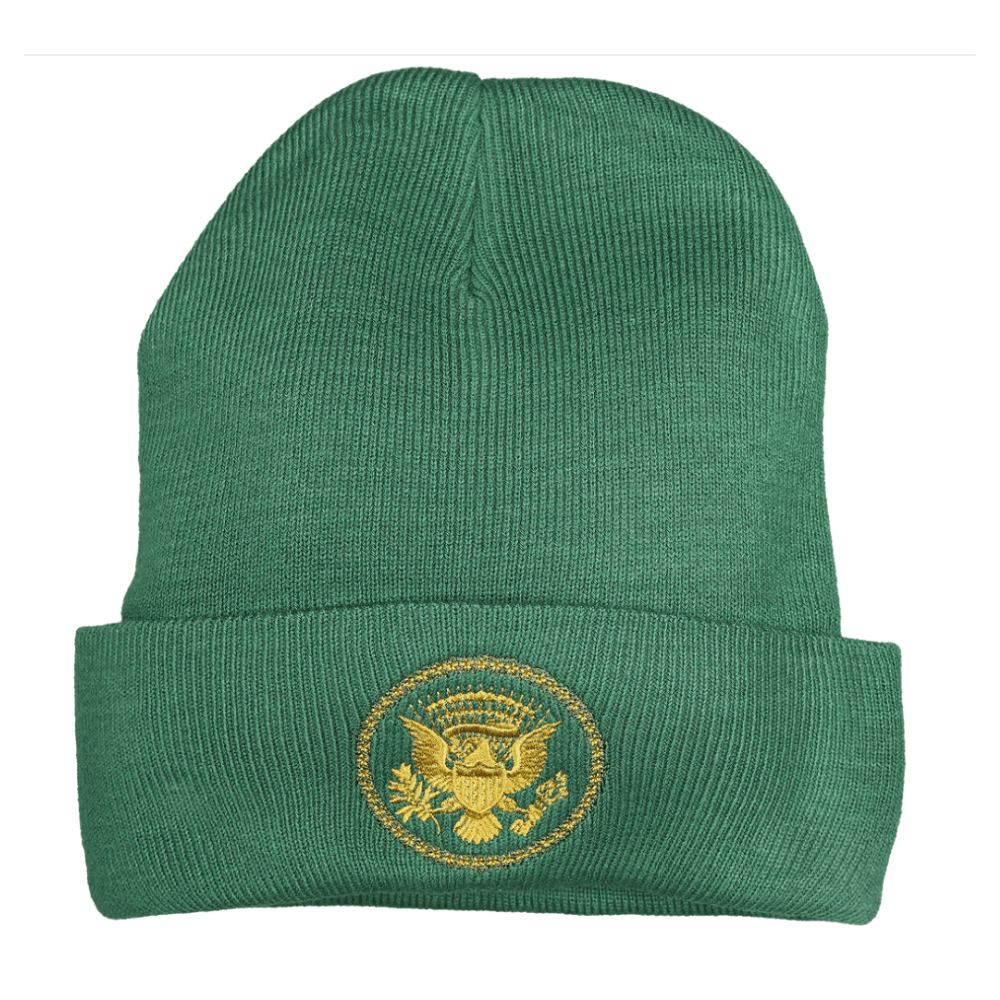 Green Truman Seal Beanie