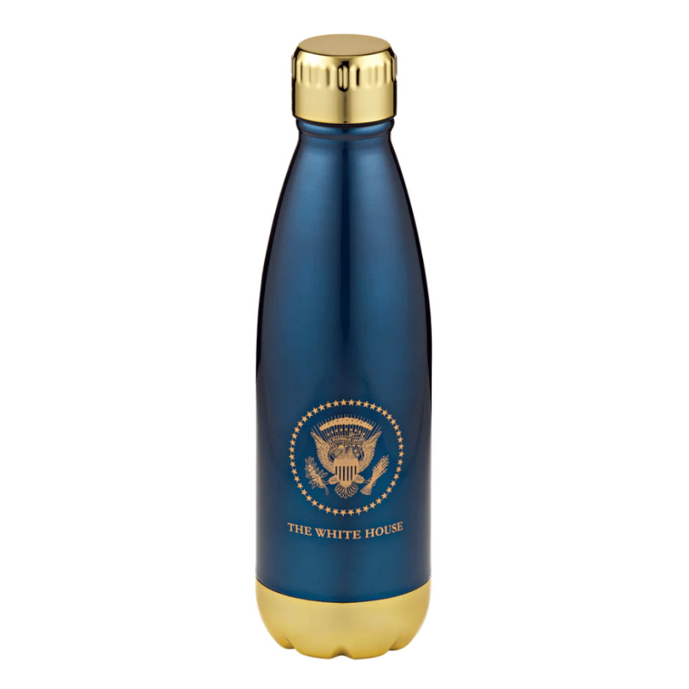 A durable Truman Seal water bottle — functional, stylish, and perfect for everyday hydration with historic flair.