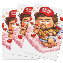 JD Vance Cupid Poker Playing Cards