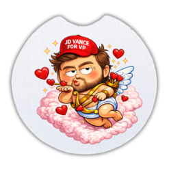 JD Vance Cupid Car Coasters 3-Pack
