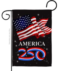 America 250 Flag American USA Celebration Garden Flag